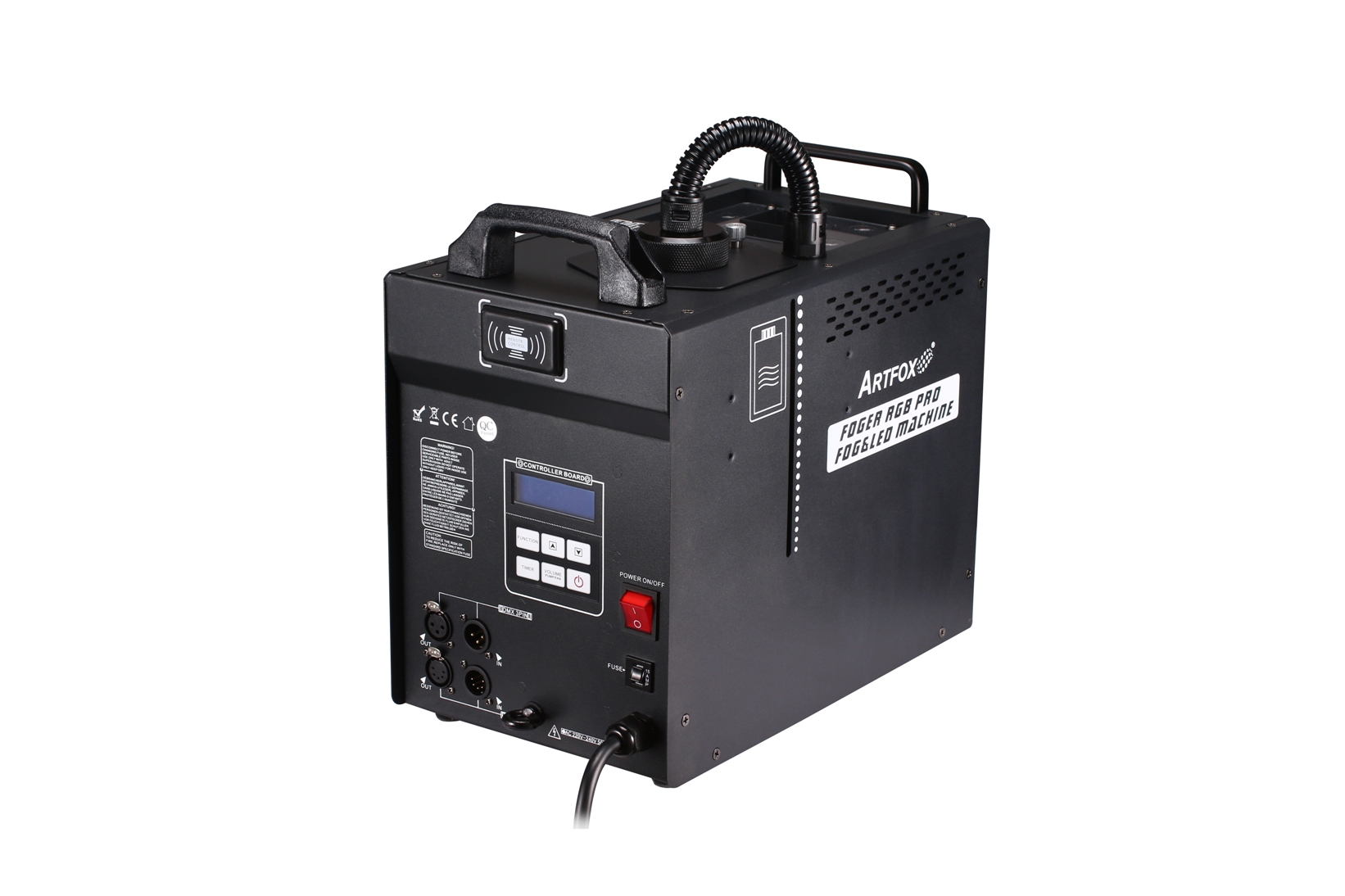 Fog Machine:3000w, 12x8w RGBA 4-in-1 LEDs, Remote control|Pickup in USA,1200,600,1